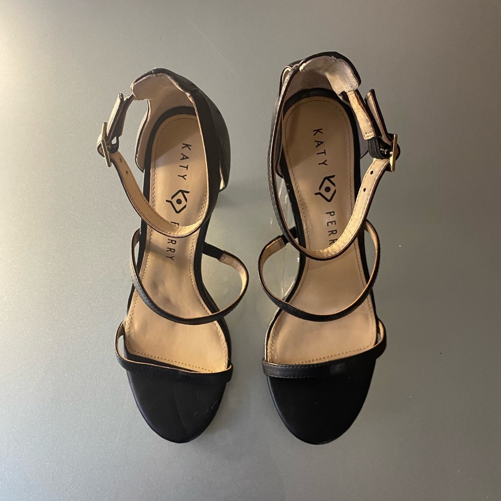 Women’s Katy Perry The Vilan Ankle Strap Heeled Sandals Size 8. - Picture 3 of 7